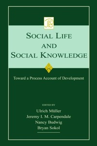 Enlarge image Cover: Social Life and Social Knowledge - Psychology Press