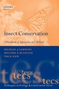 Cover: Insect Conservation - Oxford University Press