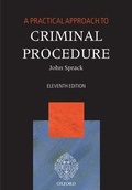 Cover: A Practical Approach to Criminal Procedure - Oxford University Press