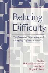 Enlarge image Cover: Relating Difficulty - Routledge