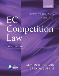 Enlarge image Cover: EC Competition Law - Oxford University Press