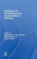 Cover: Evaluation for Participation and Sustainability in Planning - Routledge