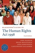 Cover: Blackstone's Guide to the Human Rights Act 1998 - Oxford University Press