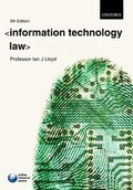 Cover: Information Technology Law - Oxford University Press