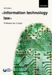 Enlarge image Cover: Information Technology Law - Oxford University Press