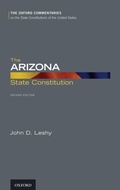 Cover: The Arizona State Constitution - Oxford University Press Inc