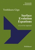 Bild: Surface Evolution Equations - Birkh&auml;user