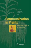 Cover: Communication in Plants - Springer