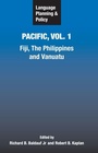 Cover: Language Planning and Policy in the Pacific, Vol 1 - Multilingual Matters