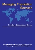 Cover: Managing Translation Services - Multilingual Matters