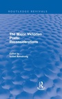 Cover: The Major Victorian Poets: Reconsiderations (Routledge Revivals) - Routledge