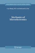 Cover: Mechanics of Microelectronics - Springer