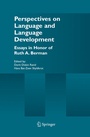 Cover: Perspectives on Language and Language Development - Springer