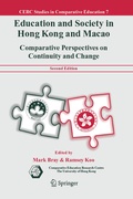 Cover: Education and Society in Hong Kong and Macao - Springer