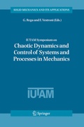 Cover: IUTAM Symposium on Chaotic Dynamics and Control of Systems and Processes in Mechanics - Springer