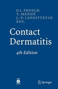 Cover: Contact Dermatitis - Springer