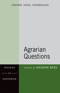 Cover: Agrarian Questions - OUP India