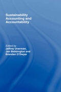 Cover: Sustainability Accounting and Accountability - Routledge