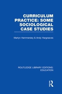 Enlarge image Cover: Curriculum Practice - Routledge