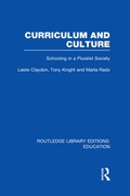 Cover: Curriculum and Culture (RLE: Education) - Routledge