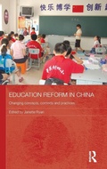 Cover: Education Reform in China - Routledge