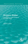 Cover: Economic Studies (Routledge Revivals) - Routledge