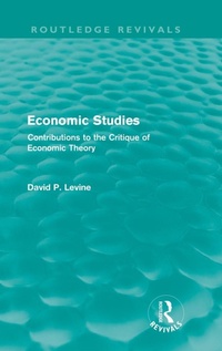 Enlarge image Cover: Economic Studies (Routledge Revivals) - Routledge