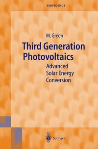 Enlarge image Cover: Third Generation Photovoltaics - Springer