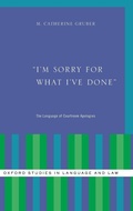 Cover: I'm Sorry for What I've Done - Oxford University Press Inc