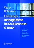 Cover: Leistungsmanagement im Krankenhaus: G-DRGs - Springer