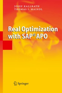 Enlarge image Cover: Real Optimization with SAP® APO - Springer