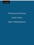 Cover: Writing Social History - OUP India
