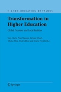 Cover: Transformation in Higher Education - Springer