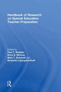Cover: Handbook of Research on Special Education Teacher Preparation - Routledge