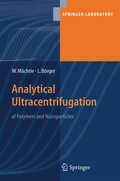 Bild: Analytical Ultracentrifugation of Polymers and Nanoparticles - Springer