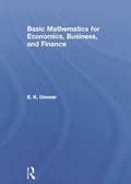 Cover: Basic Mathematics for Economics, Business and Finance - Routledge