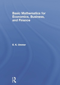 Enlarge image Cover: Basic Mathematics for Economics, Business and Finance - Routledge
