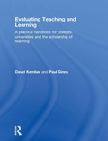 Cover: Evaluating Teaching and Learning - Routledge