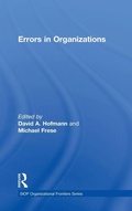 Cover: Errors in Organizations - Routledge