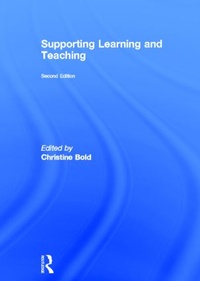 Enlarge image Cover: Supporting Learning and Teaching - Routledge