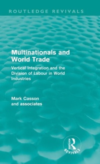 Enlarge image Cover: Multinationals and World Trade (Routledge Revivals) - Routledge