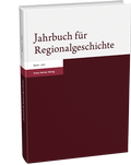 Abbildung von: Jahrbuch für Regionalgeschichte - Franz Steiner Verlag