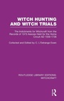 Cover: Witch Hunting and Witch Trials (RLE Witchcraft) - Routledge