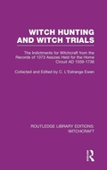 Cover: Witch Hunting and Witch Trials (RLE Witchcraft) - Routledge