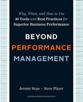 Cover: Beyond Performance Management - Harvard Business Review Press