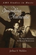 Cover: Sounding Authentic - OUP eBook