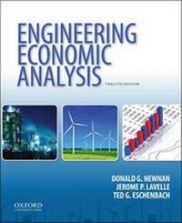 Enlarge image Cover: Engineering Economic Analysis - Oxford University Press Inc