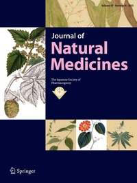 Abbildung von: Journal of Natural Medicines - Springer