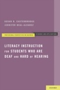 Cover: Literacy Instruction for Students who are Deaf and Hard of Hearing - OUP eBook