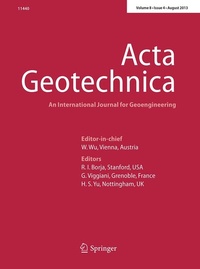 Abbildung von: Acta Geotechnica - Springer
